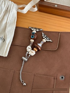 Nouveau bracelet en perles de chat de Style chinois adapté à Iwatch9 38/40/41mm <span class=keywords><strong>Apple</strong></span> <span class=keywords><strong>Watch</strong></span> pour le bracelet de montre pour femmes en céramique à la mode - Product Image 2