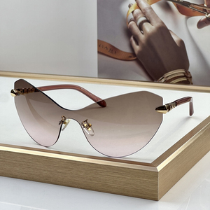 Gafas de Sol de Mariposa sin Marco de Diseño de Alta Calidad con Protección UV400 y Detalle de <span class=keywords><strong>Serpiente</strong></span> para Fiestas y Viajes para Damas - Product Image 2