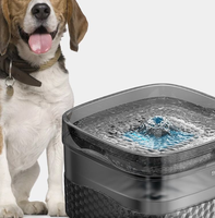 Fontaine à eau automatique intelligente et durable pour familles multi-chats et petits animaux, grande capacité 5,5L/9L, écran LCD, réglage de l'heure, pour intérieur