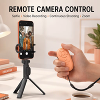 Télécommande pour smartphone pour la prise de vue vidéo TikTok, le défilement et le retournement de page – Accessoire mobile sans fil