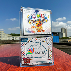 Boîte de présentation en acrylique pour ETB RAY YI N52 Magnets, protection UV à 99%, boîte d'entraînement Elite Pokémon, boîte en acrylique - Product Image 3