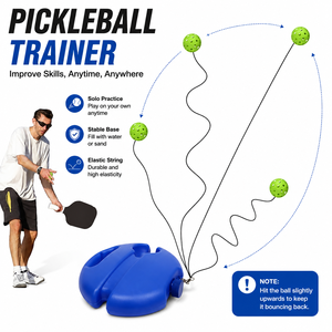 Base Portatile per Allenamento Pickleball con Corda Elastica - Accessorio per Auto-Allenamento e Pratica - Product Image 1