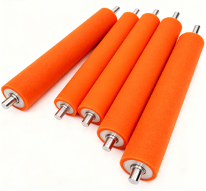 SBR NBR karet alami EPDM karet silikon poliuretan Gravure cetakan pemotong karet <span class=keywords><strong>Roller</strong></span> JINHECHENG merek 60-95 Shore - Product Image 2