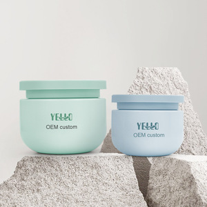 Sinh Thái Thân Thiện Với Rỗng Vòng Matte Container 8Oz 250Ml Nhựa Mỹ Phẩm Bơ Jar Với Vít Cap Cho Cơ Thể Chà - Product Image 4