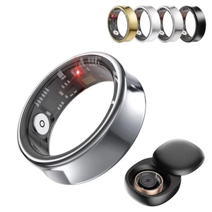 Boîte mystère Sheng Qiong Smart Ring <span class=keywords><strong>avec</strong></span> étui de chargement et accessoires, <span class=keywords><strong>appareil</strong></span> intelligent d'occasion pour collection et revente - Product Image 1