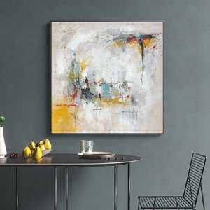 Grande <span class=keywords><strong>arte</strong></span> <span class=keywords><strong>contemporanea</strong></span> della parete unico fatto a mano astratto Cuadros acrilico Decor opere d'<span class=keywords><strong>arte</strong></span> tela <span class=keywords><strong>pittura</strong></span> a olio per soggiorno - Product Image 5