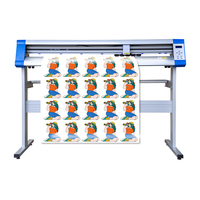 Yinghe 1200mm 4 pies Función de contorno automático Máquina de plotter de corte de PVC Corte de película de pegatinas de vinilo de alta velocidad