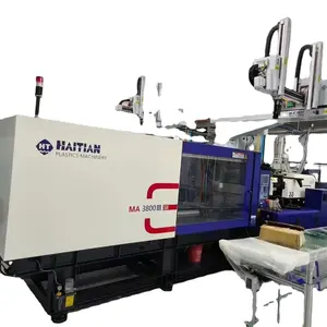 Machine de moulage par injection d'origine haïtienne de 380 tonnes utilisée pour la fabrication industrielle Machine haïtienne d'occasion robuste pour la vente