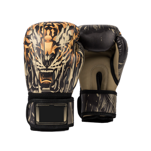 Guantes de Boxeo MMA Profesionales 2026 de Medio Dedo con Protección de Nudillos, Material PU, Cierre con Cordones para Adultos, Entrenamiento de Combate Libre - Product Image 1