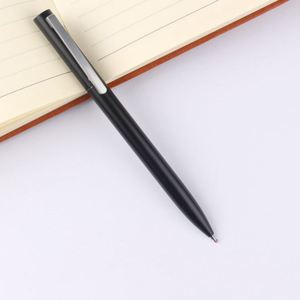 Selling Novel Rotation Black Simple Metal Gel Ink <b>Pen</b> With Business Advertising Printing Custom Logo for Office - Product Image 5
