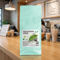 Thé de printemps naturel de qualité supérieure de 500g dans une boîte d'emballage élégante sac bouteille en vrac pour magasins de thé à bulles magasins de boissons et restaurants