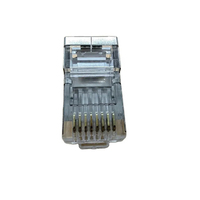 Matériel de mise en réseau Pc Ftp Rj45 8P8C Plug Cat.5 Cat.5E Cat6 Shield 8P8C Modular Plug Connectors