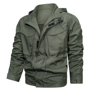 DFJ0316 M65 Veste coupe-vent camouflage nouvelle version avec accessoires et grandes poches multiples, fabriquée en Chine, Guatemala et autres matériaux - Product Image 5