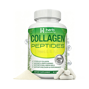 Cápsulas de Colágeno OEM/ODM de Marca Privada, Producto de Belleza Multivitamínico para la Salud del Cabello, la Piel y las Uñas, Apoyo Antienvejecimiento - Product Image 1