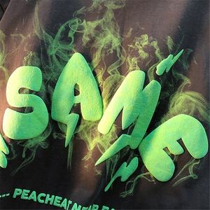 Wholesale Heavyweight Oversized t Shirt Custom 3D Foam Puff Print Men T-Shirt Printing Logo <b>Tshirt</b> for Man Men's Clothing - Product Image 4