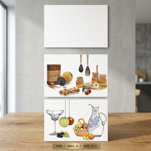 Ladrillos Japoneses Blancos 300x450mm 12x18, Azulejos de Cerámica para Pared, Cocina, Baño, Pasillo, Acabado Digital Brillante, Resistentes al Agua, Uso en Exteriores, 5 Años de Garantía - Product Image 1