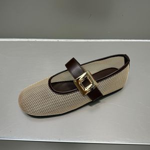 <span class=keywords><strong>Ballerine</strong></span> OEM ODM da <span class=keywords><strong>Donna</strong></span> <span class=keywords><strong>con</strong></span> Rete Traforata, in Ecopelle, <span class=keywords><strong>con</strong></span> Cinturino alla Caviglia, Traspiranti, <span class=keywords><strong>Tacco</strong></span> Basso, Comode per Camminare - Product Image 2