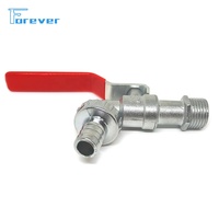 Offres Spéciales pas cher prix 1/2 "3/4'' 1 "chromé en alliage de zinc Bibcock robinet d'eau IBC fourre-tout jardin utilisé robinets extérieurs