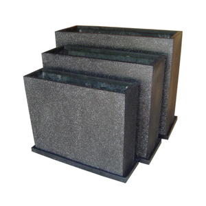 Chau Viet Pottery Fiberglass Planters Pots Durable Lightweight Eco-Friendly Customized <b>Best</b> Price Garden Pots - Product Image 1