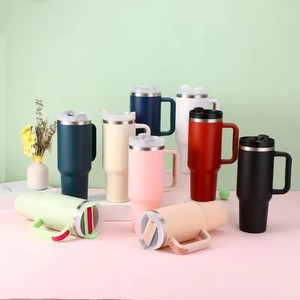 Borraccia Termica Minimalista da 40 oz con Cannuccia, <span class=keywords><strong>Tazza</strong></span> Termica a Doppia Parete per Scuola, Disponibile negli USA - Product Image 3