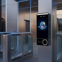 Terminal de reconnaissance biométrique multimodale Scanmax 8 pouces Android 11 avec paiement par empreinte palmaire pour le contrôle d'accès au bureau