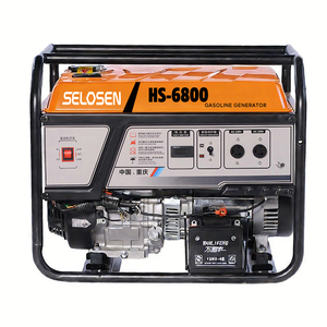 เครื่องกำเนิดไฟฟ้ากลางแจ้งแบบใช้น้ำมันเบนซิน 3 กิโลวัตต์ รุ่น HSYM5.0GF กำลังไฟ 10 กิโลวัตต์ ปรับแต่งได้ถึง 20 กิโลโวลต์แอมแปร์  ปรับใช้งานได้หลากหลายและมีความทนทานสูง - Product Image 3