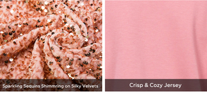 <span class=keywords><strong>Pull</strong></span>-over <span class=keywords><strong>rose</strong></span> à col ras du cou côtelé pour l'automne-hiver Sweat-shirt en coton à paillettes brillantes avec logo personnalisé - Product Image 2