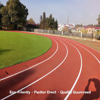 Fournisseur chinois direct, absorption des chocs, revêtement sportif en PU EPDM, absorption des chocs, antidérapant, parc sportif communautaire, installation facile