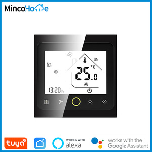 Minco Wifi Of Normale 2/<span class=keywords><strong>4</strong></span> Pijp Ventilator-Spoel Digitale Thermostaat Lcd Touch Screen Programmeerbaar Voor Havc-Systemen Temperatuurregeling - Product Image 3