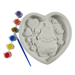 Elsas – jouets <span class=keywords><strong>de</strong></span> bricolage en céramique <span class=keywords><strong>pour</strong></span> enfants, artisanat d'art, <span class=keywords><strong>dessin</strong></span> <span class=keywords><strong>de</strong></span> couleur, disques <span class=keywords><strong>de</strong></span> plâtre <span class=keywords><strong>de</strong></span> noël, ensemble <span class=keywords><strong>de</strong></span> peinture <span class=keywords><strong>pour</strong></span> enfants - Product Image 1