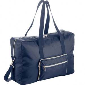 Sac de sport personnalisable grande capacité, directement du fabricant - Sac de voyage pliable et tendance en polyester portable - Product Image 1