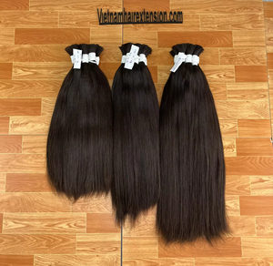 Extensiones de Cabello Virgen Vietnamita al Por Mayor, Cabello Humano Natural Liso en Paquetes para Salón, Fabricación de Pelucas, Suministro de Fábrica - Product Image 6
