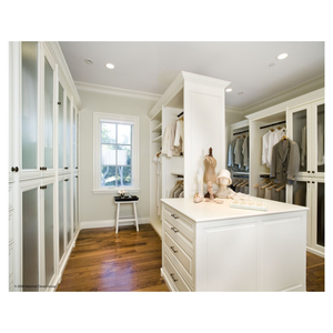 Prima Personnalisable Couleurs Pas Cher Moderne Armoire En Bois Placard Avec Portes Vêtements Chambre Armoire - Product Image 3