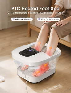 Bañera de Hidromasaje Automática para Pies, Spa de Pies con Desintoxicación Iónica, Masajeador de Pies, Sin Reseñas Todavía, Certificado - Product Image 2