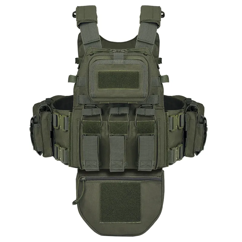 Benutzer definierte Yakeda Plate Carrier Green Voll schutz Tactical Combat Weste für Männer
