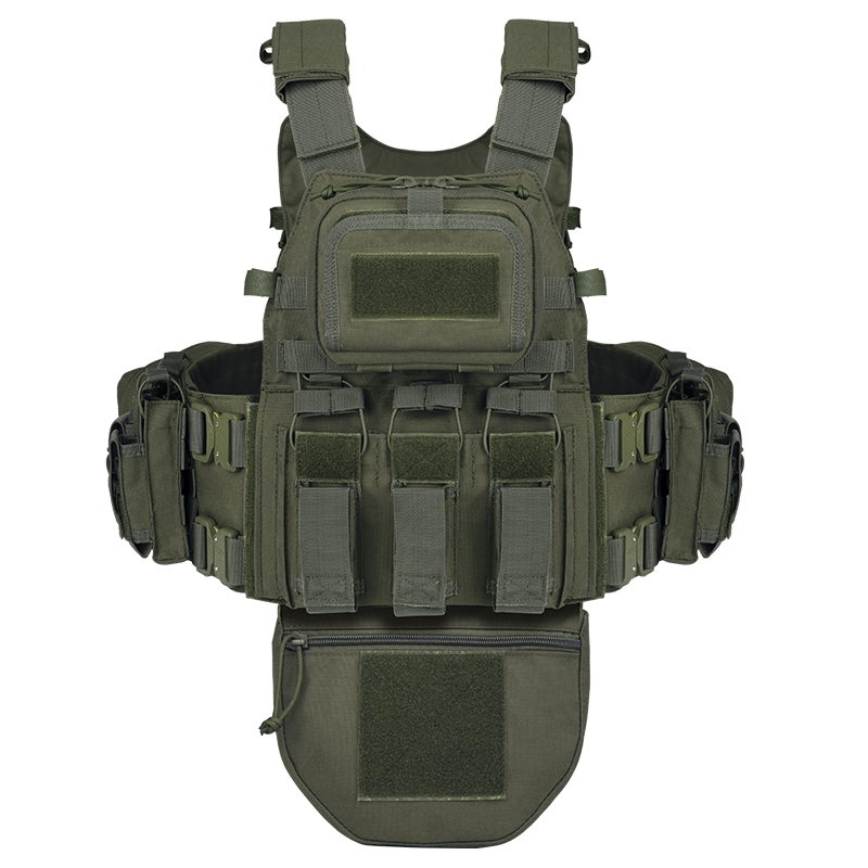 Custom Yakeda Plate Carrier Green gilet da combattimento tattico completamente protettivo per uomo