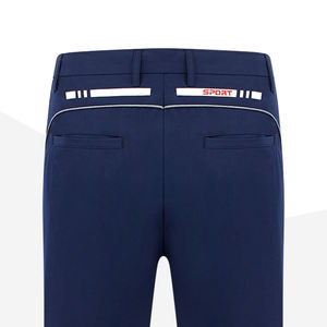 YUDI personnalisé en gros haute extensible affaires Spandex solide gris Golf sport droite pantalons longs pour hommes Knickerbockers culottes - Product Image 3