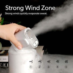 Ventilador Multifuncional Plegable con Luz, Portátil, Recargable, 4400mAh, Compatible con Autos, con Clip para Cinturón, para Viajes, Campamentos y Actividades al Aire Libre - Product Image 4