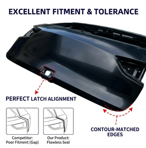 Conjunto de Capó Delantero de Acero para <span class=keywords><strong>Mazda</strong></span> CX-<span class=keywords><strong>3</strong></span>, Nuevo Componente de Repuesto para Carrocería - Product Image 2