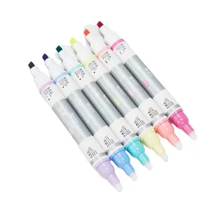 艾豪6340可擦绘画艺术彩色荧光笔套装记号笔