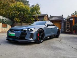 Kit de Carrocería de Fibra de Carbono para <span class=keywords><strong>Audi</strong></span> <span class=keywords><strong>E</strong></span>-<span class=keywords><strong>tron</strong></span> <span class=keywords><strong>GT</strong></span>, Estilo FD, Difusor Delantero, Alerón, Faldones Laterales - Product Image 6