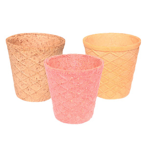 Vasos de café comestibles desechables, vasos de galleta crujiente, conos de galleta de avena, vasos crujientes, vasos de cereal de avena y rollos de huevo, para repostería de postres - Product Image 1