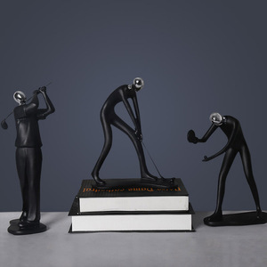Decoration Resin Crafts Custom Wholesale the <strong>Athletes</strong> Sport Players <strong>Figurine</strong> Furnishing Article Bookcase Ornament Gifts - Product Image 3