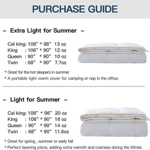 Edredón Ultraligero para las Cuatro Estaciones, Relleno de <span class=keywords><strong>Plumas</strong></span> de Pato, Edredón Acolchado para <span class=keywords><strong>Cama</strong></span> - Product Image 5