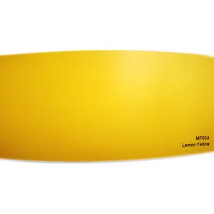 WRAPMASTER di Alta Qualità 1.52*30m Printable Matte giallo Auto Adesivo Auto In Vinile Autoadesivo Del Corpo di Automobile di Disegno