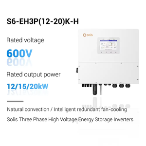 Solis S6-EH3P12K-H lai biến tần ba giai đoạn lai Inverte 12KW 15KW 17kw 20kW điện áp cao biến tần - Product Image 4
