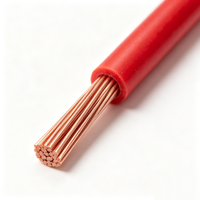 Câble de construction H05V-R 1 conducteur 0,8 mm 1 AWG en cuivre PVC, souple, multibrins, pour chauffage interne 300/500V BV/BVR IP65