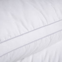Oreiller de lit moderne en coton blanc de haute qualité, fabrication textile domestique, certifié OEKO-TEX Standard 100, pour hôtel