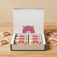Boîte à gâteau pliable en promotion, boîte d'emballage pour brownie, boîte d'emballage pour gâteau
