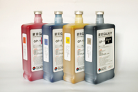 Impresora de gran oferta 1 litro CMYK Eco Solvent Ink DX5 DX7 XP600 cabezal de impresión tinta de sublimación Galaxy ECO Ink